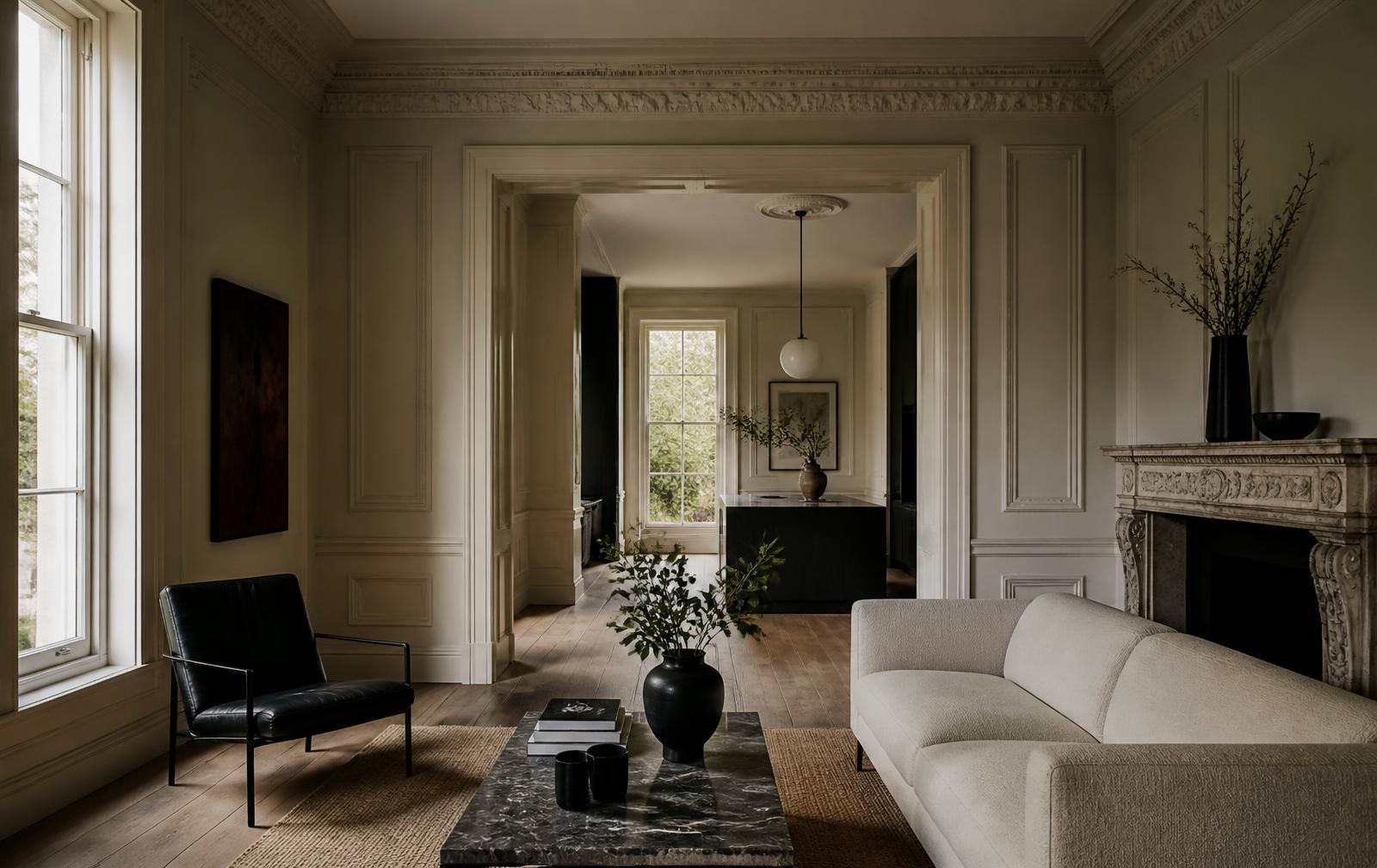 Concept study of a whole-home renovation interior